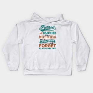 Retired Dispatcher Kids Hoodie